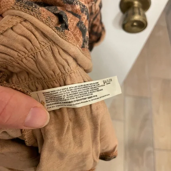 Daily Practice by Anthropologie Ruffled Mini Dress sz L NWT - Picture 5 of 10